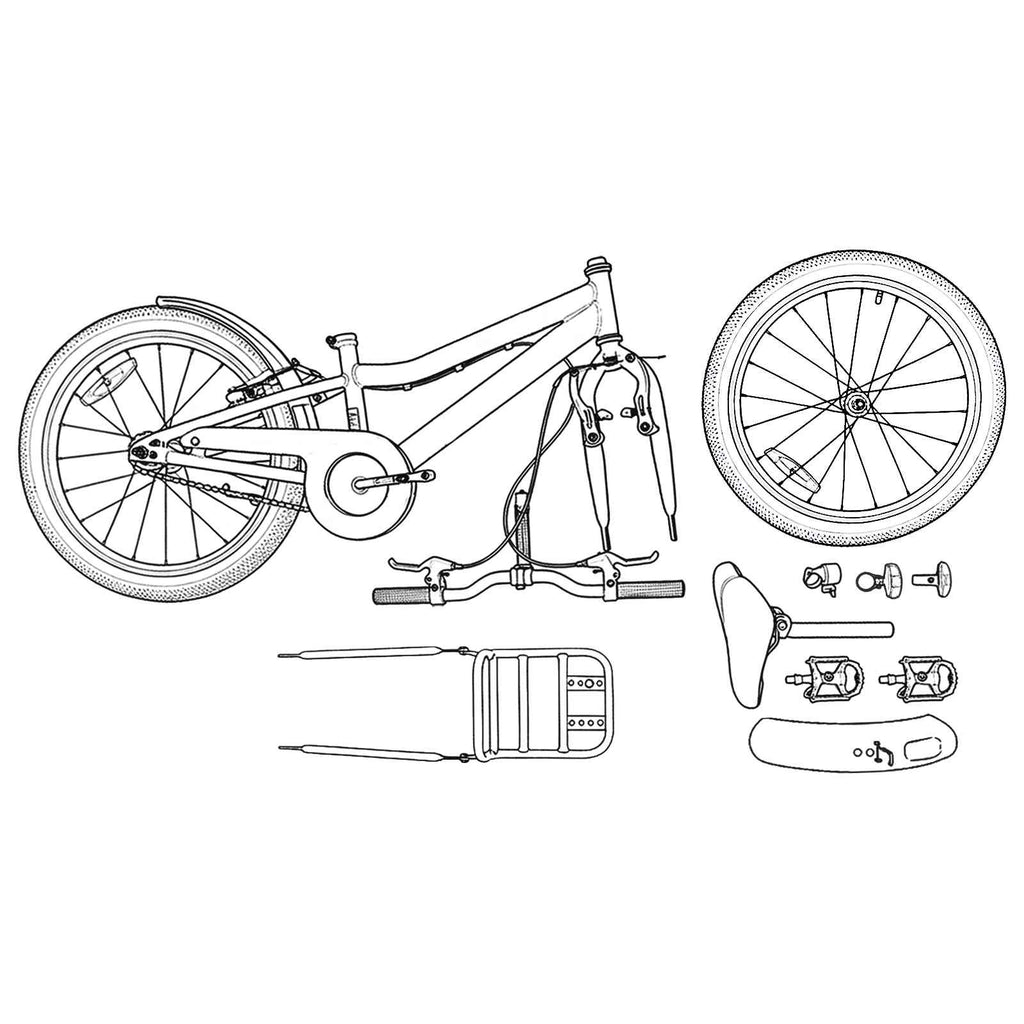 Bicicletta per Bambini 20 Pollici