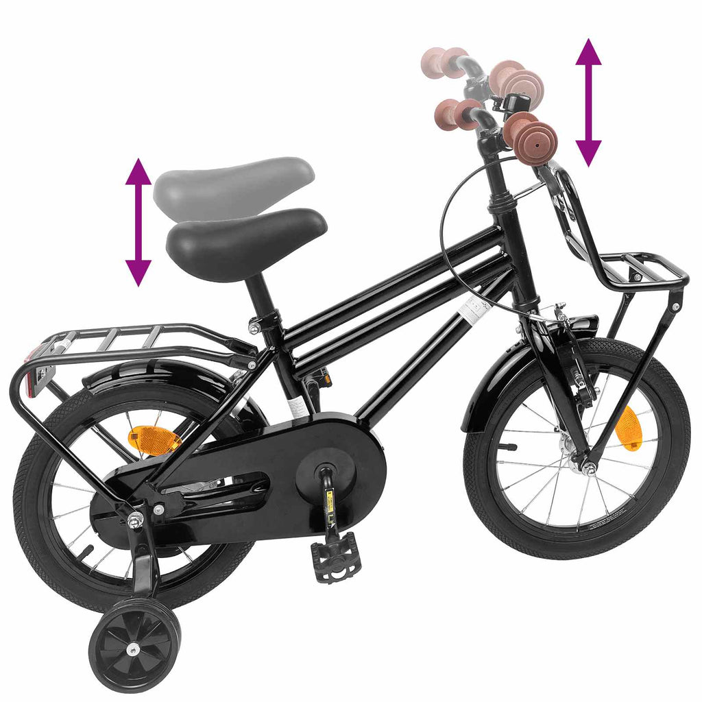 Bicicletta per Bambini 14 Pollici per bambini da 3 a 5 anni