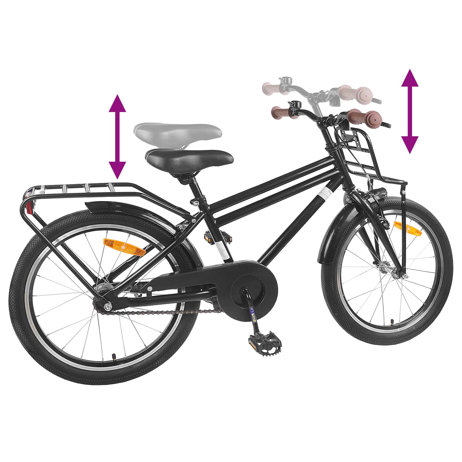 Bicicletta per Bambini 18 Pollici per bambini dai 5 ai 7 anni