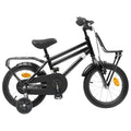 Bicicletta per Bambini 16 Pollici per bambini di 4-6 anni Nero