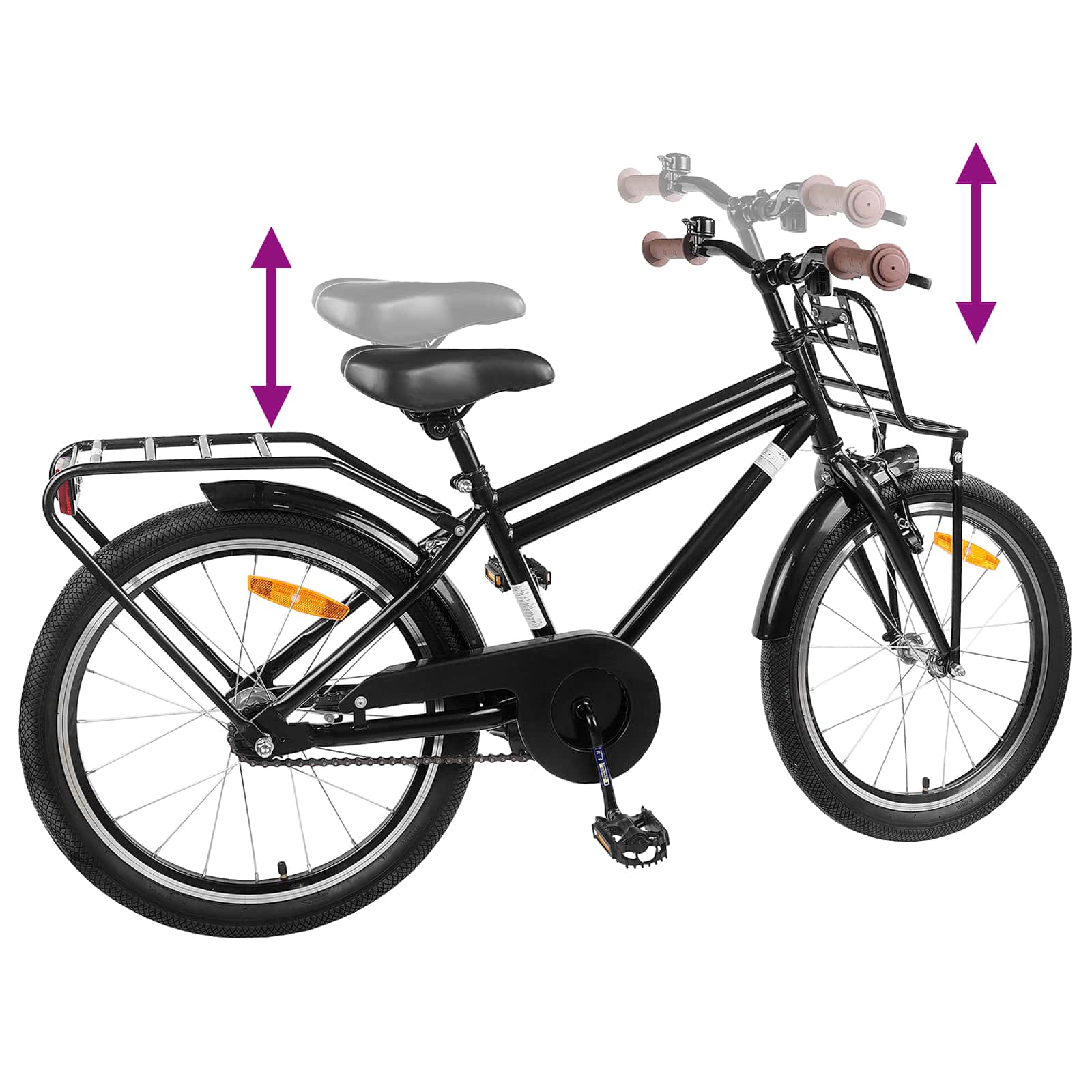 Bicicletta per Bambini 18 Pollici per bambini dai 5 ai 7 anni