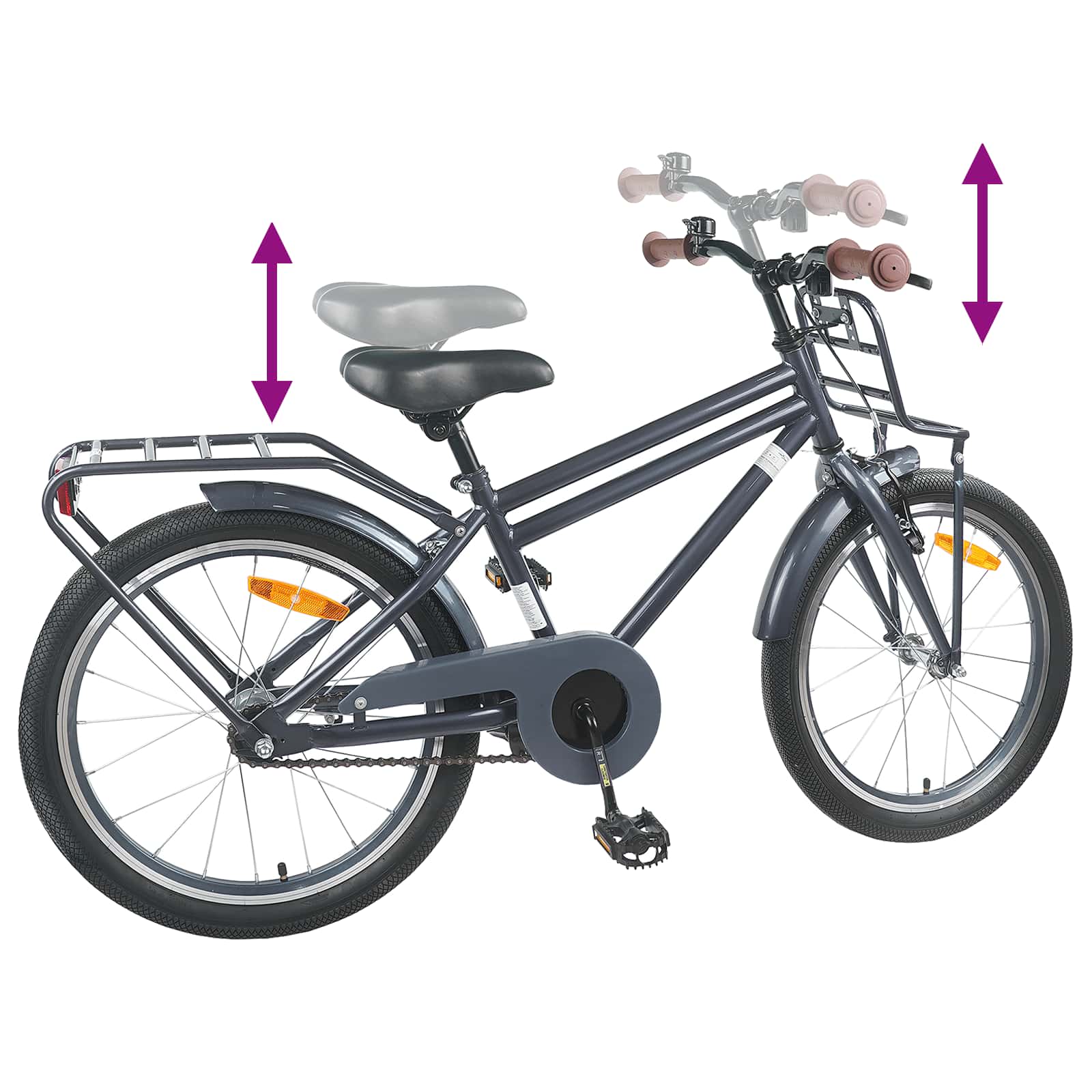 Bicicletta per Bambini 18 Pollici per bambini dai 5 ai 7 anni