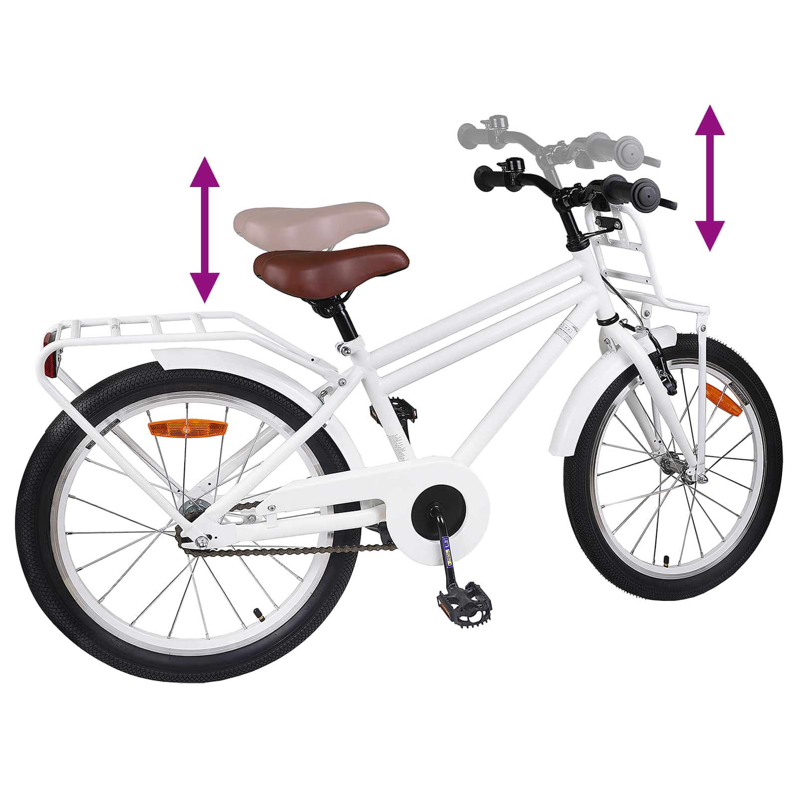 Bicicletta per Bambini 18 Pollici per bambini dai 5 ai 7 anni