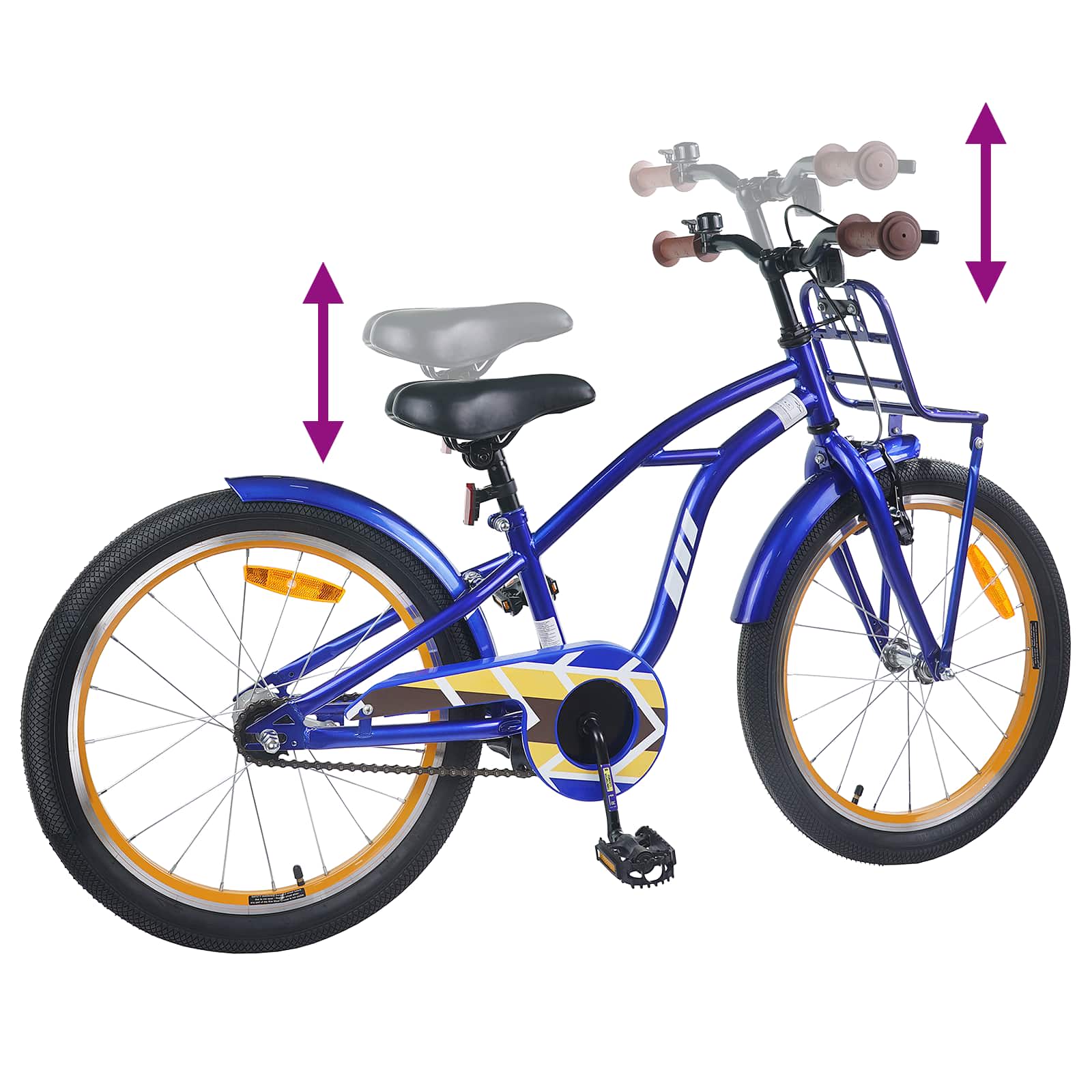 Bicicletta per Bambini 18 Pollici per bambini dai 5 ai 7 anni