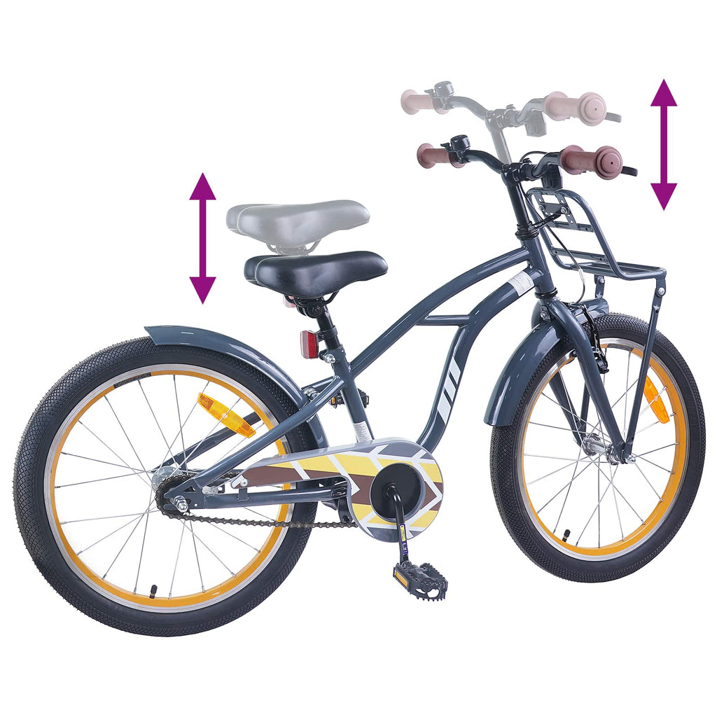 Bicicletta per Bambini 18 Pollici per bambini dai 5 ai 7 anni