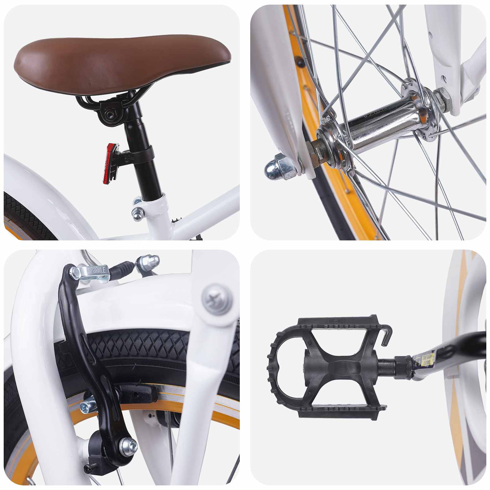 Bicicletta per Bambini 18 Pollici per bambini dai 5 ai 7 anni