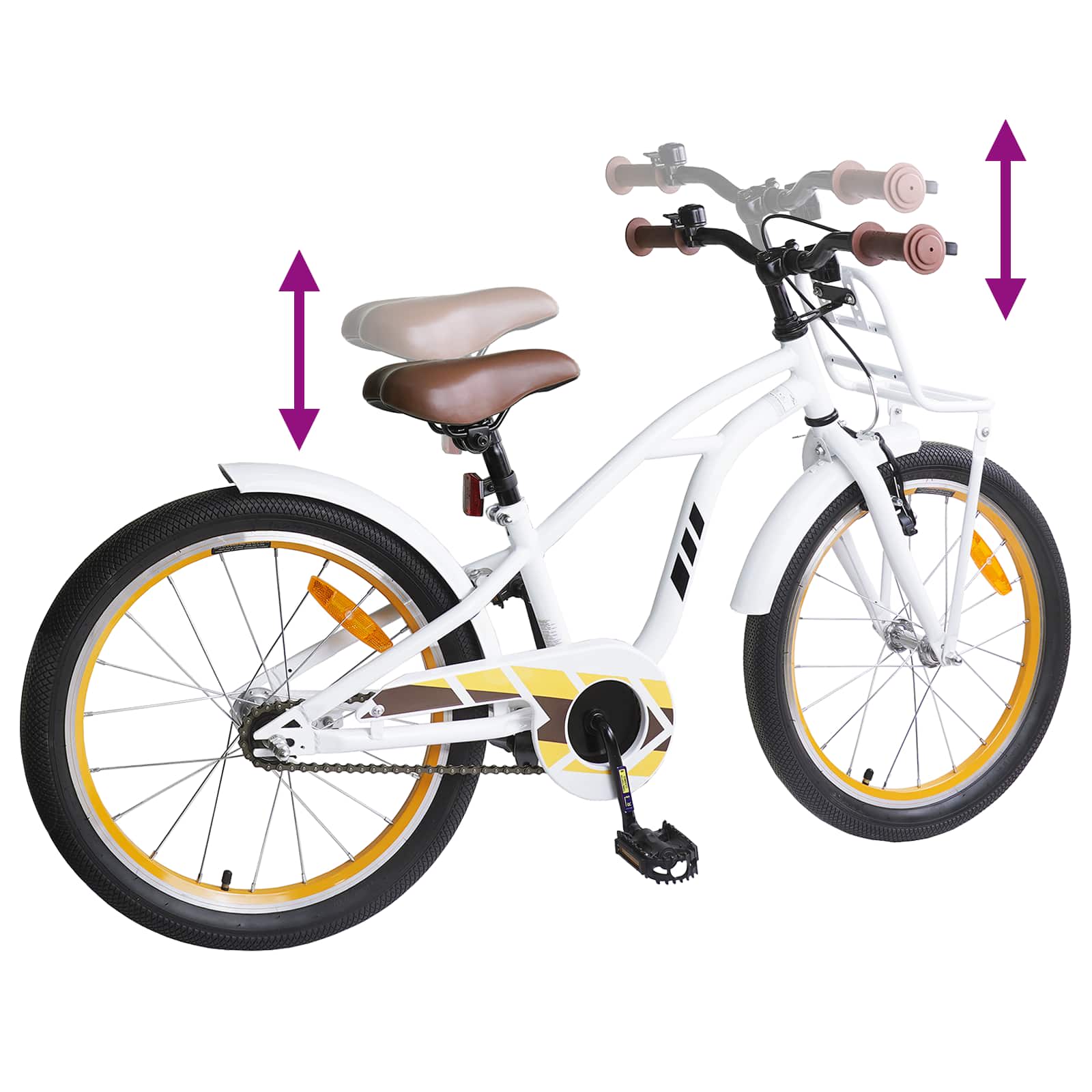 Bicicletta per Bambini 18 Pollici per bambini dai 5 ai 7 anni