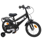 Bicicletta per Bambini 12 Pollici per bambini di 2-4 anni Nero