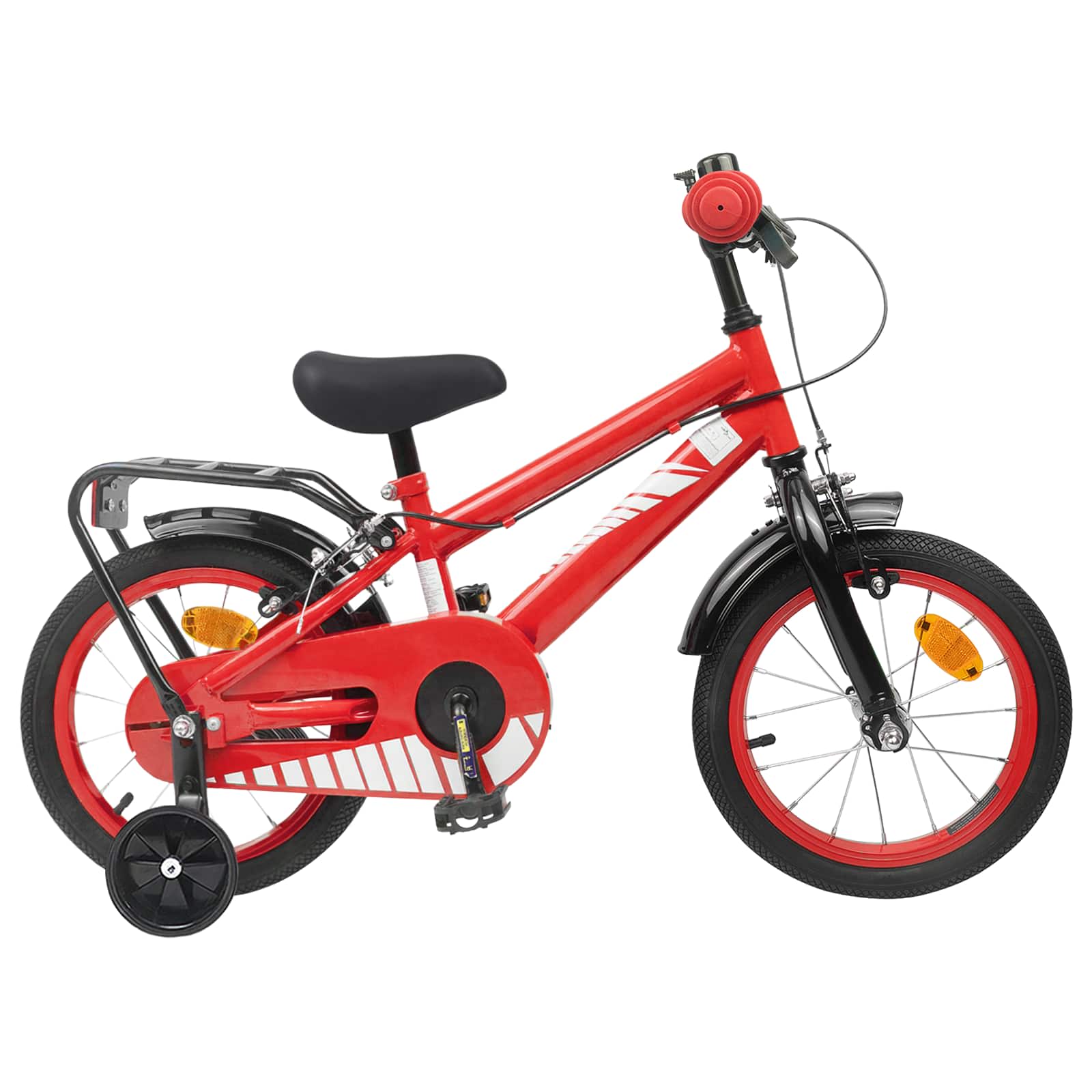 Bicicletta per Bambini 12 Pollici per bambini di 2-4 anni Rosso