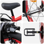 Bicicletta per Bambini 16 Pollici per bambini di 4-6 anni Rosso