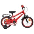 Bicicletta per Bambini 16 Pollici per bambini di 4-6 anni Rosso