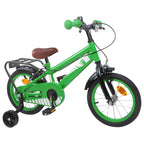 Bicicletta per Bambini 12 Pollici per bambini di 2-4 anni Verde