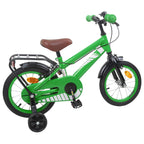 Bicicletta per Bambini 16 Pollici per bambini di 4-6 anni Verde
