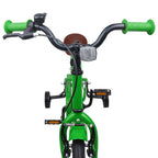 Bicicletta per Bambini 16 Pollici per bambini di 4-6 anni Verde