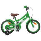Bicicletta per Bambini 16 Pollici per bambini di 4-6 anni Verde