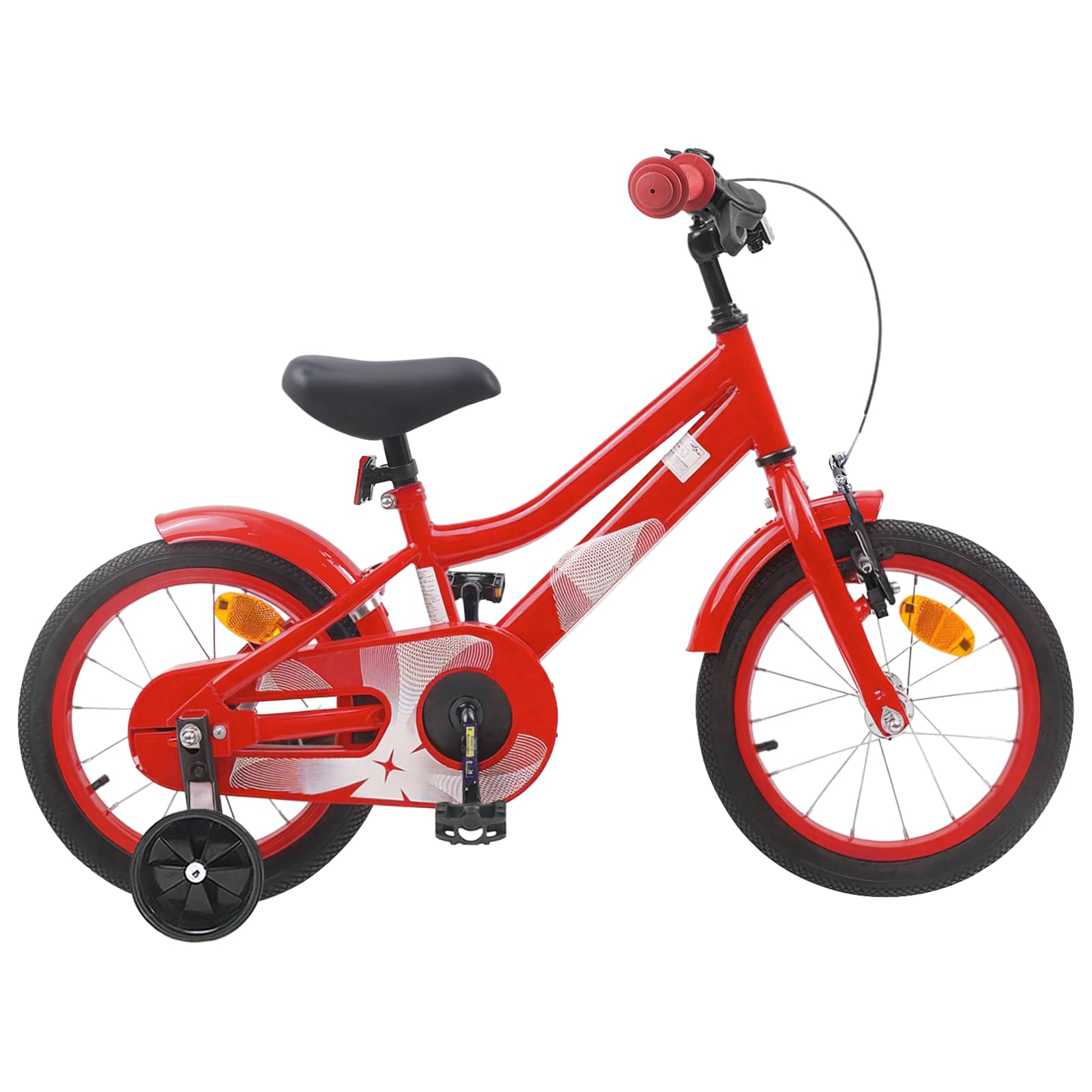 Bicicletta per Bambini 12 Pollici per bambini di 2-4 anni Rosso