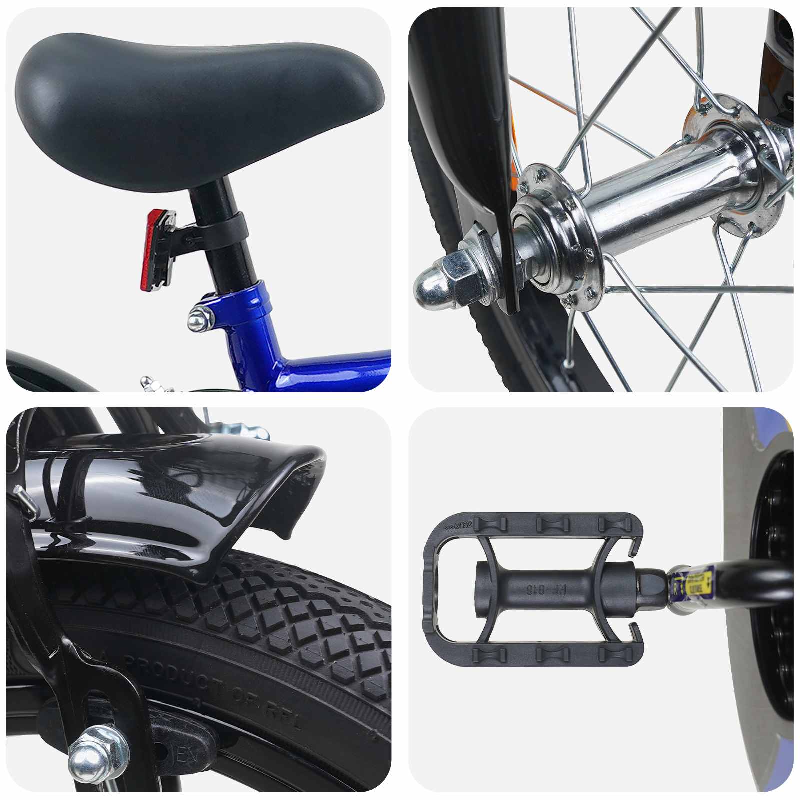 Bicicletta per Bambini 16 Pollici per bambini di 4-6 anni