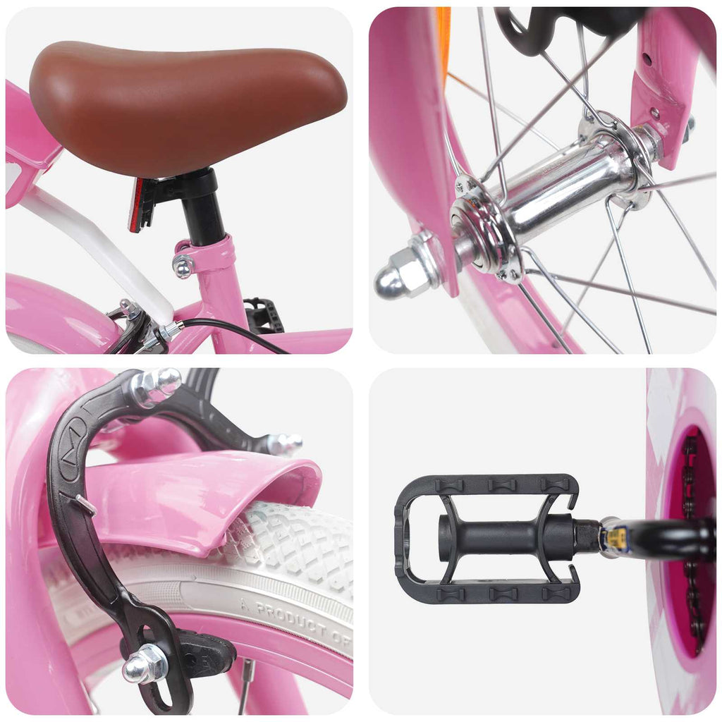 Bicicletta per Bambini 16 Pollici per bambini di 4-6 anni