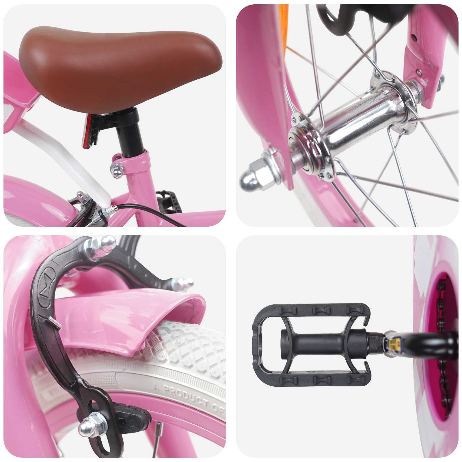 Bicicletta per Bambini 16 Pollici per bambini di 4-6 anni