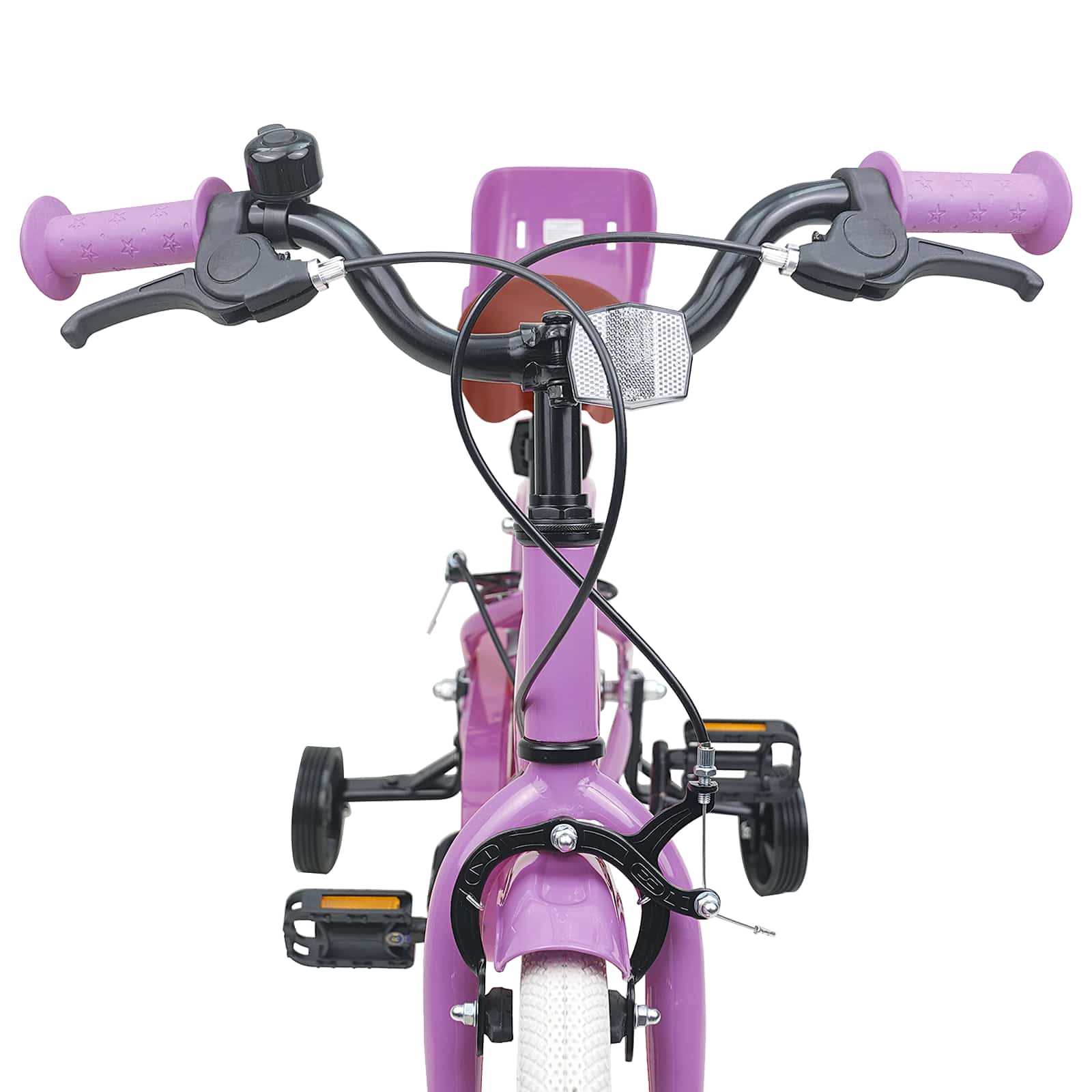 Bicicletta per Bambini 16 Pollici per bambini di 4-6 anni Viola