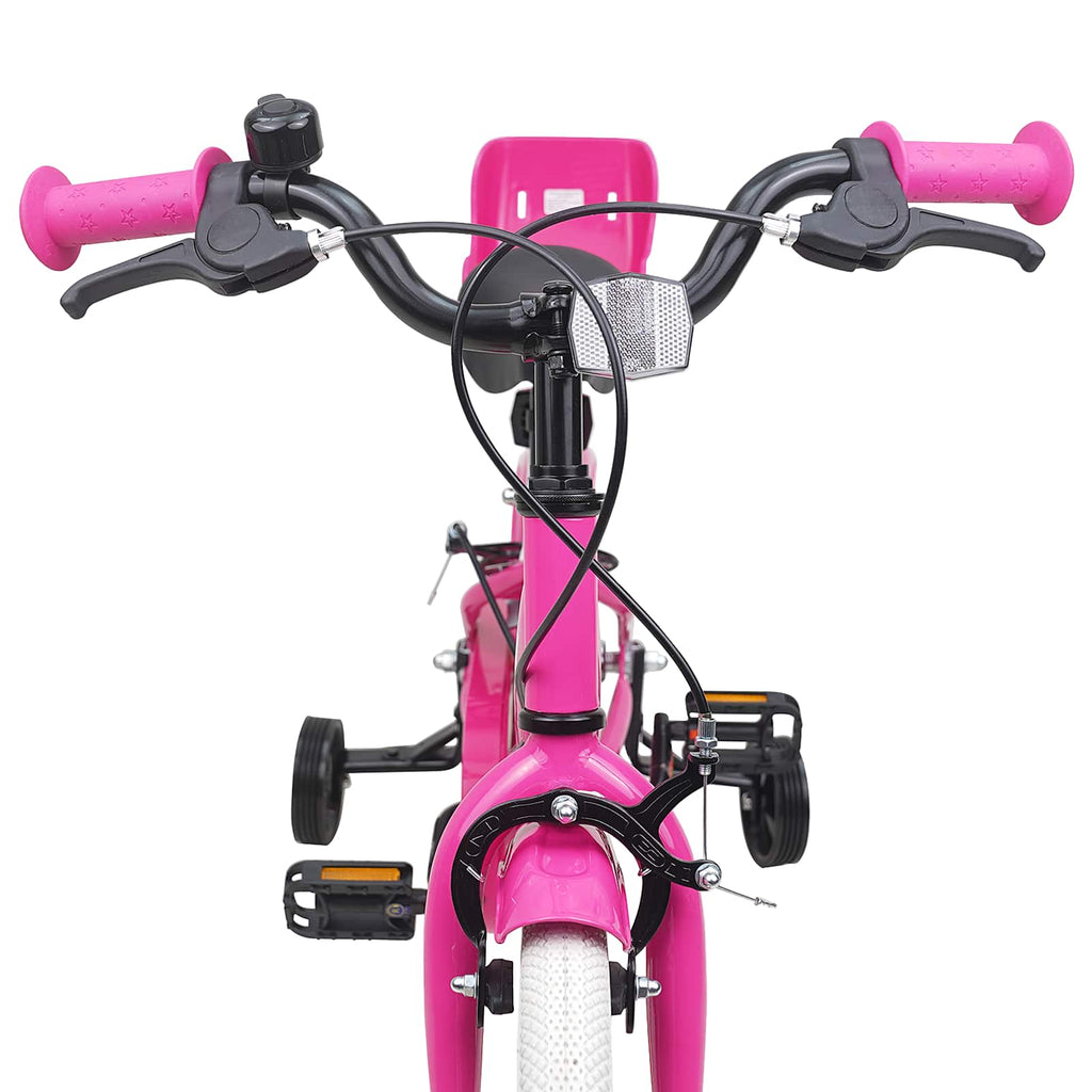 Bicicletta per Bambini 12 Pollici per bambini di 2-4 anni Rosa
