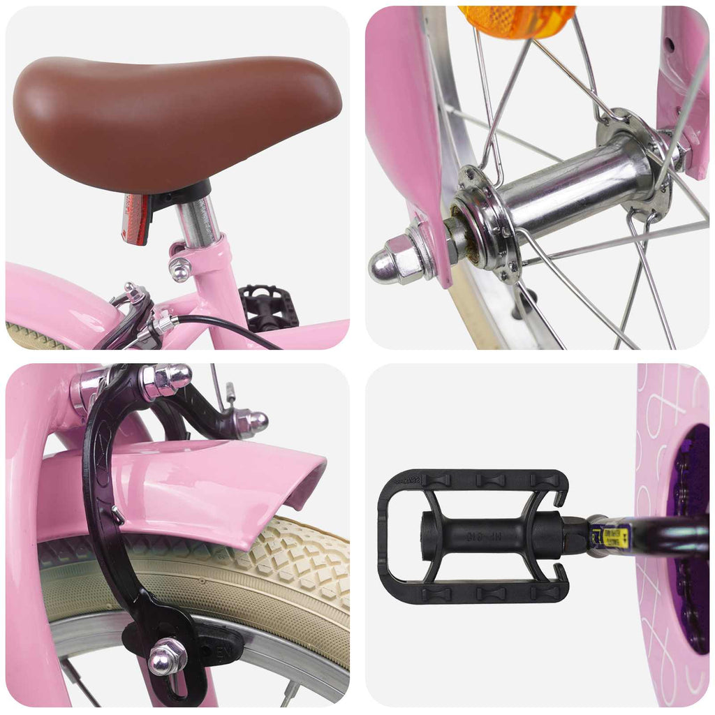 Bicicletta per Bambini 14 Pollici per bambini da 3 a 5 anni