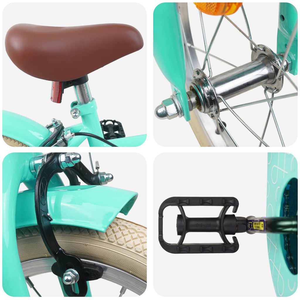 Bicicletta per Bambini 14 Pollici per bambini da 3 a 5 anni