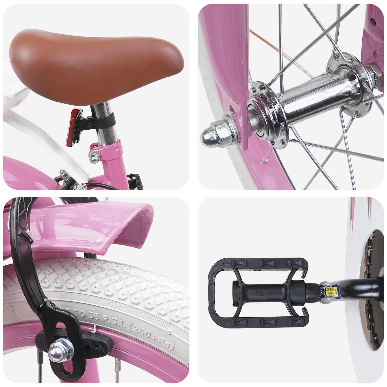 Bicicletta per Bambini 12 Pollici per bambini di 2-4 anni