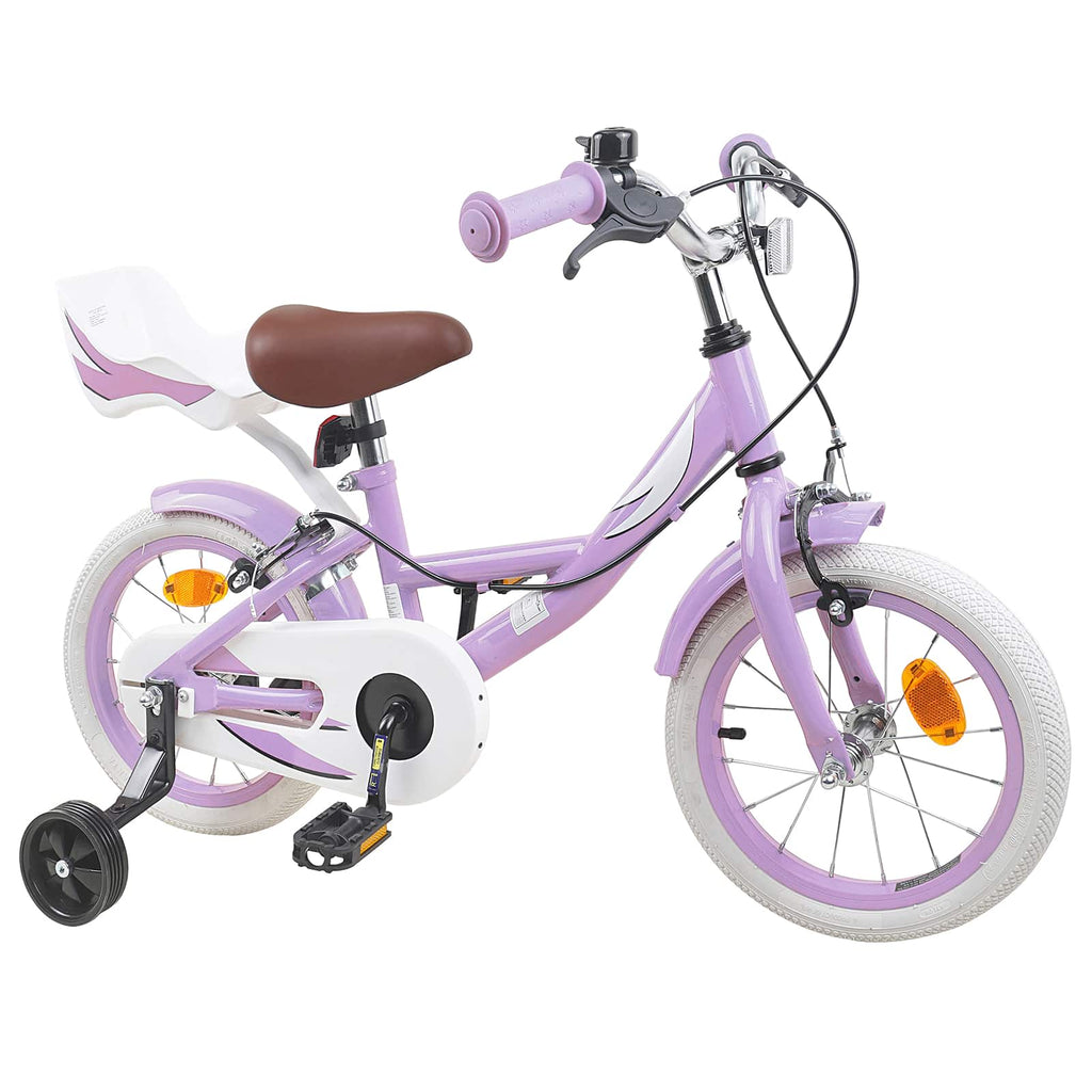 Bicicletta per Bambini 12 Pollici per bambini di 2-4 anni Viola