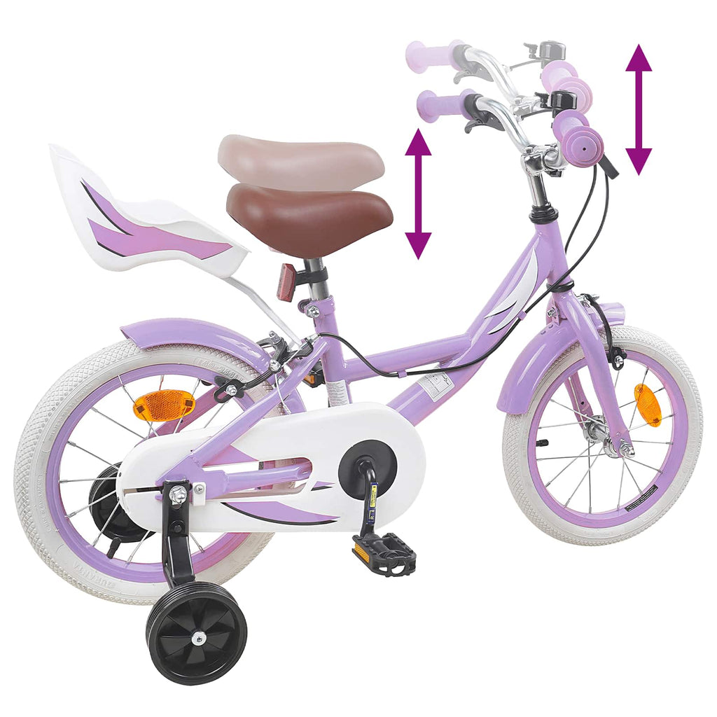 Bicicletta per Bambini 14 Pollici per bambini da 3 a 5 anni