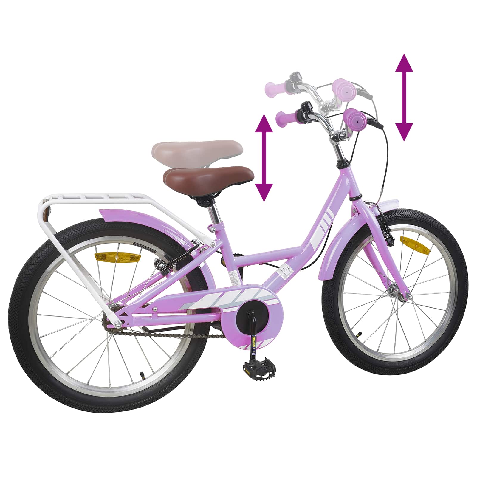 Bicicletta per Bambini 18 Pollici per bambini dai 5 ai 7 anni