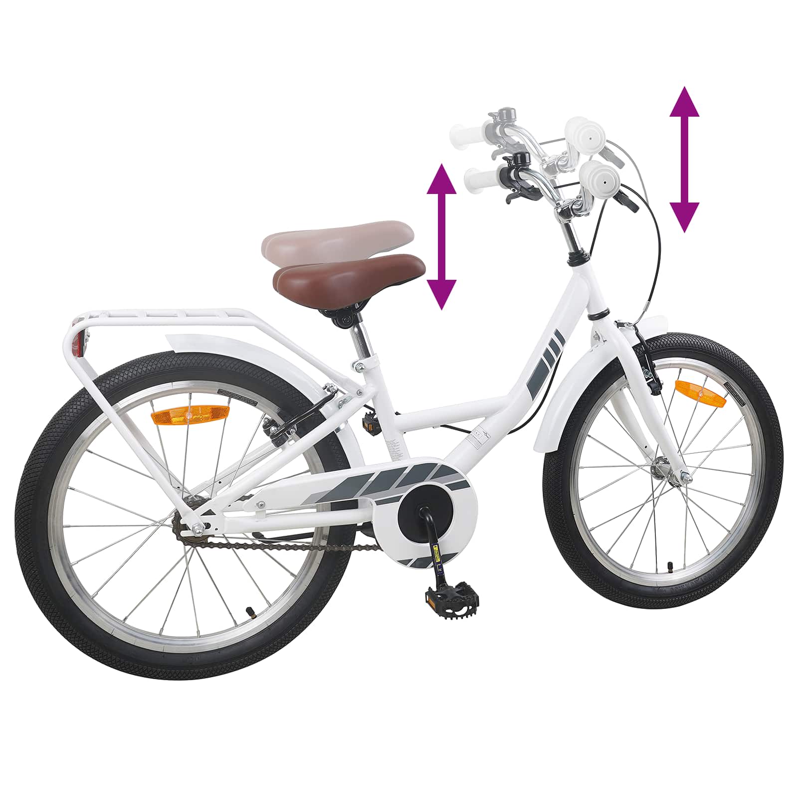 Bicicletta per Bambini 18 Pollici per bambini dai 5 ai 7 anni