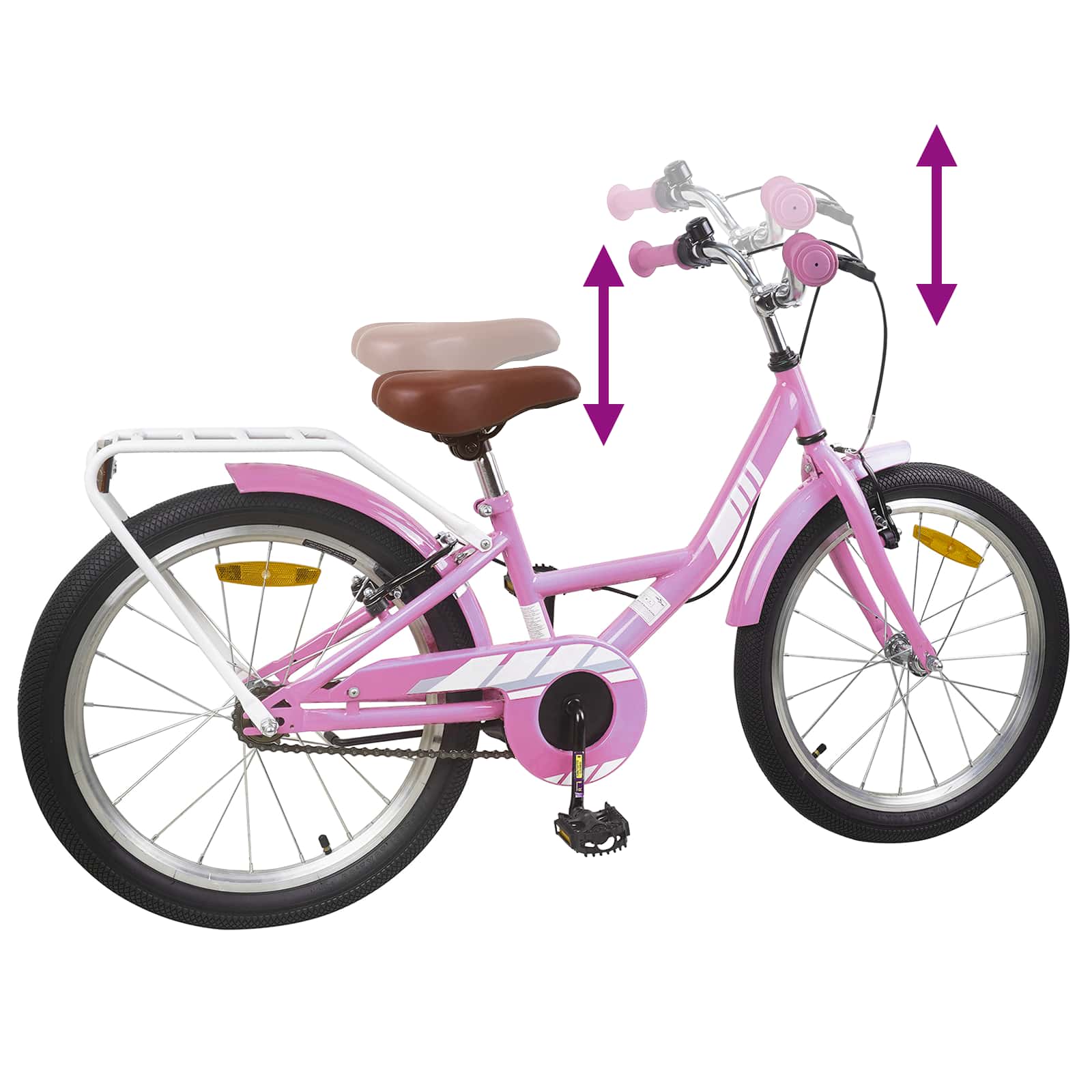 Bicicletta per Bambini 18 Pollici per bambini dai 5 ai 7 anni