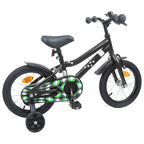 Bicicletta per Bambini 16 Pollici per bambini di 4-6 anni Nero