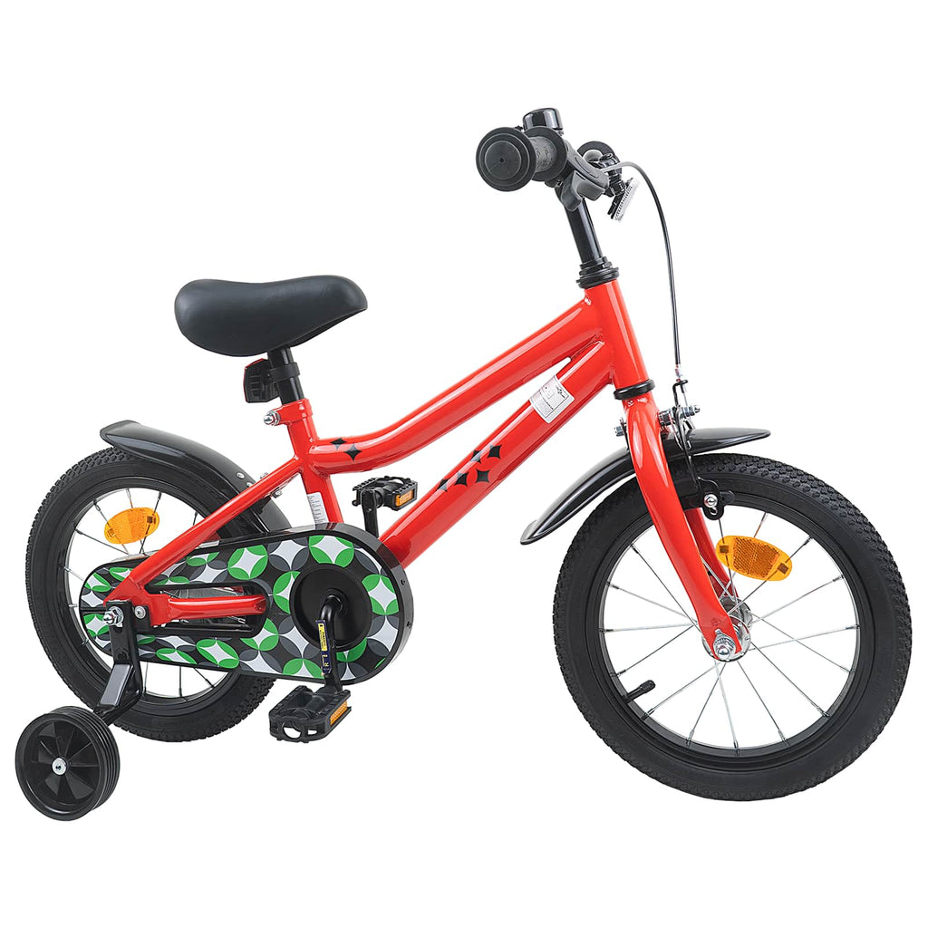 Bicicletta per Bambini 12 Pollici per bambini di 2-4 anni Rosso