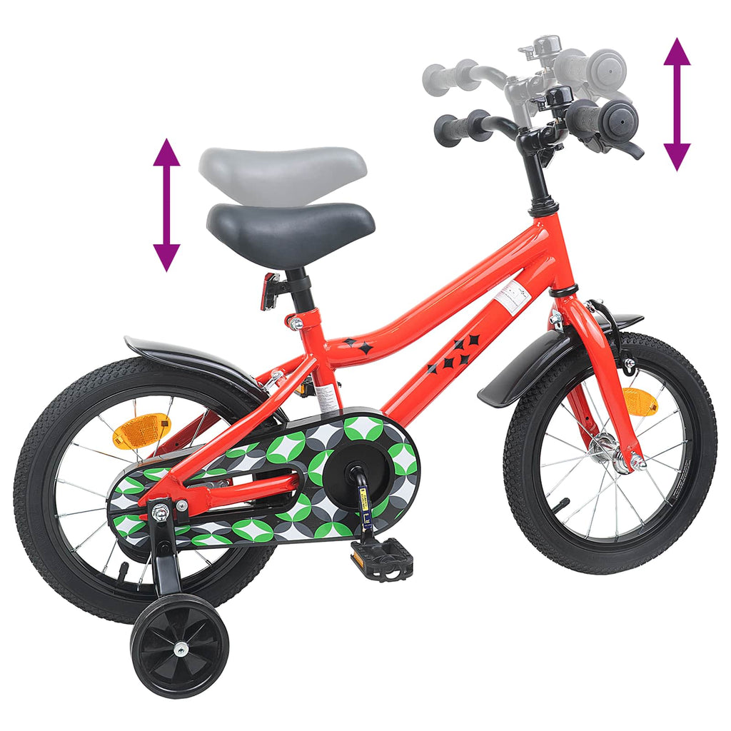 Bicicletta per Bambini 14 Pollici per bambini da 3 a 5 anni