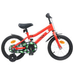 Bicicletta per Bambini 16 Pollici per bambini di 4-6 anni Rosso