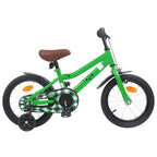 Bicicletta per Bambini 16 Pollici per bambini di 4-6 anni Verde