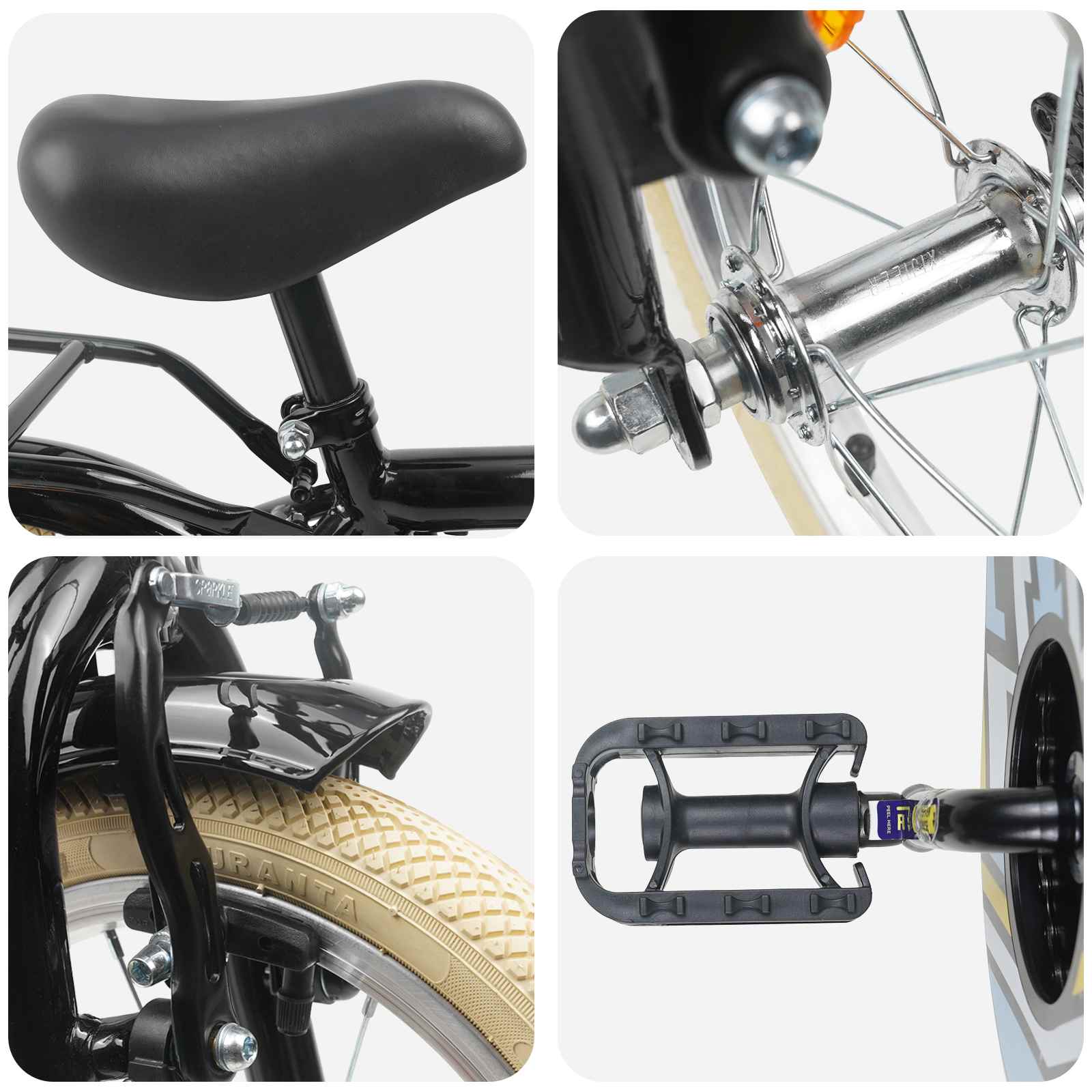 Bicicletta per Bambini 14 Pollici per bambini da 3 a 5 anni