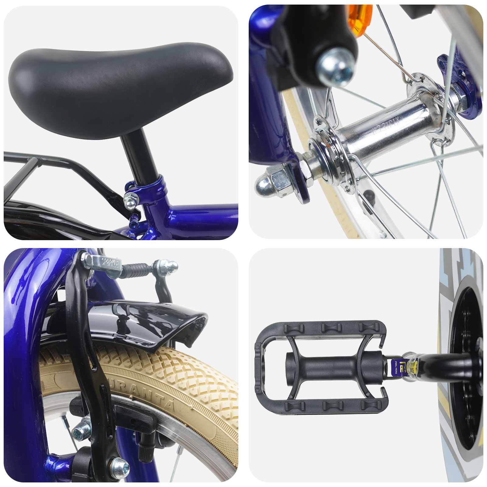 Bicicletta per Bambini 12 Pollici per bambini di 2-4 anni