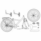Bicicletta per Bambini 12 Pollici per bambini di 2-4 anni Verde