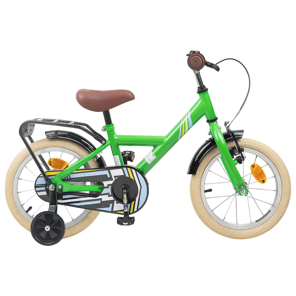 Bicicletta per Bambini 12 Pollici per bambini di 2-4 anni Verde