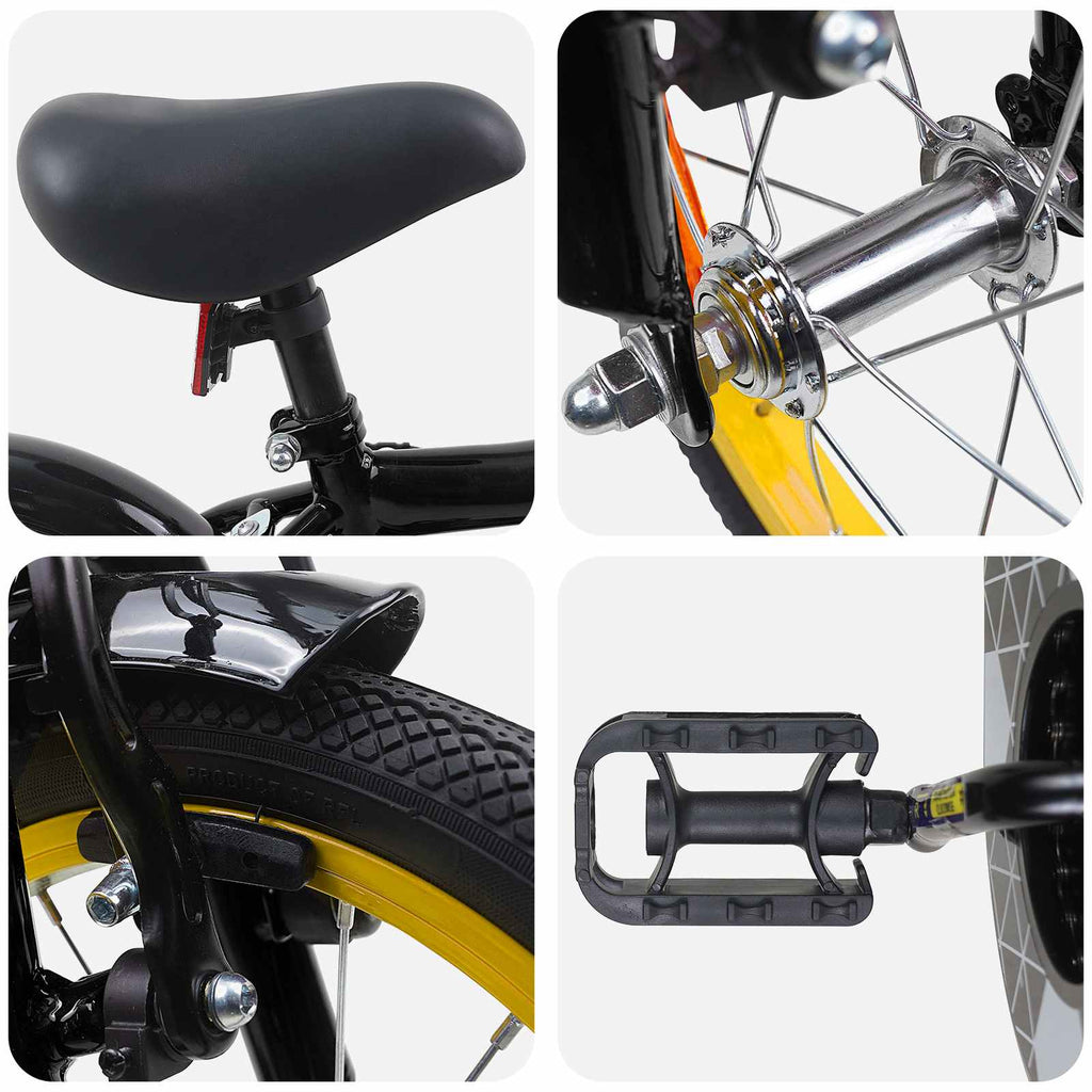 Bicicletta per Bambini 14 Pollici per bambini da 3 a 5 anni