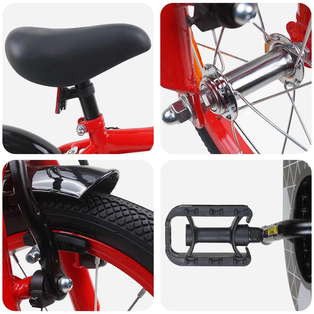 Bicicletta per Bambini 14 Pollici per bambini da 3 a 5 anni