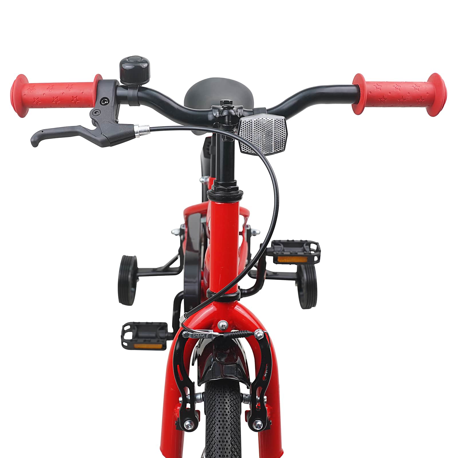 Bicicletta per Bambini 16 Pollici per bambini di 4-6 anni Rosso