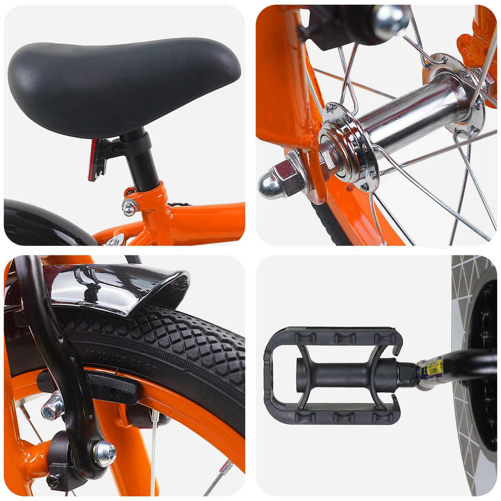 Bicicletta per Bambini 14 Pollici per bambini da 3 a 5 anni
