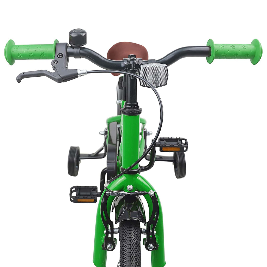 Bicicletta per Bambini 12 Pollici per bambini di 2-4 anni Verde