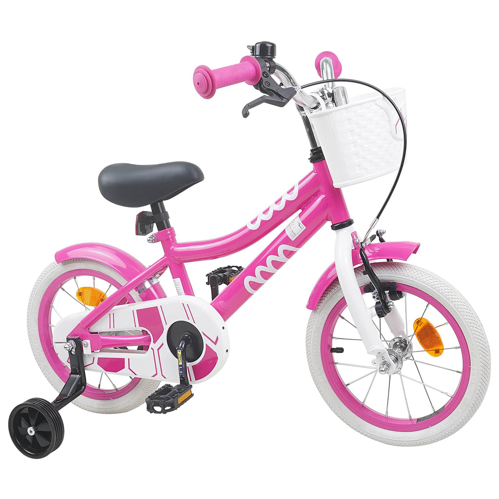 Bicicletta per Bambini 12 Pollici per bambini di 2-4 anni Rosa