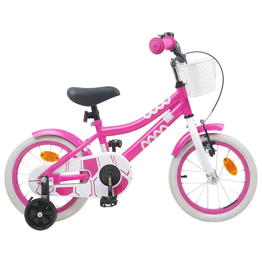 Bicicletta per Bambini 12 Pollici per bambini di 2-4 anni Rosa