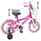 Bicicletta per Bambini 14 Pollici per bambini da 3 a 5 anni